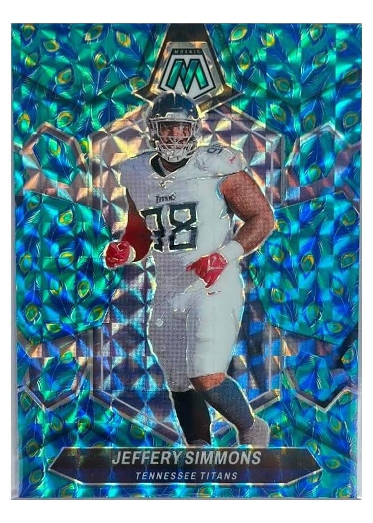 2024 Panini Mosaic Base Set Jeffery Simmons #215 card