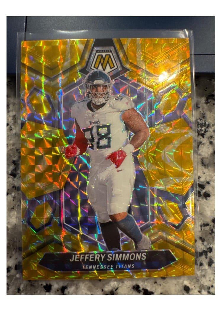 2024 Panini Mosaic Base Set Jeffery Simmons #215 card