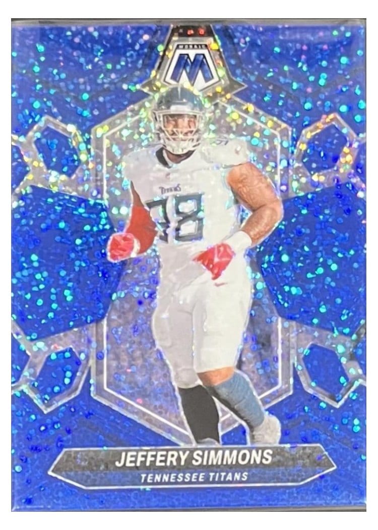 2024 Panini Mosaic Base Set Jeffery Simmons #215 card