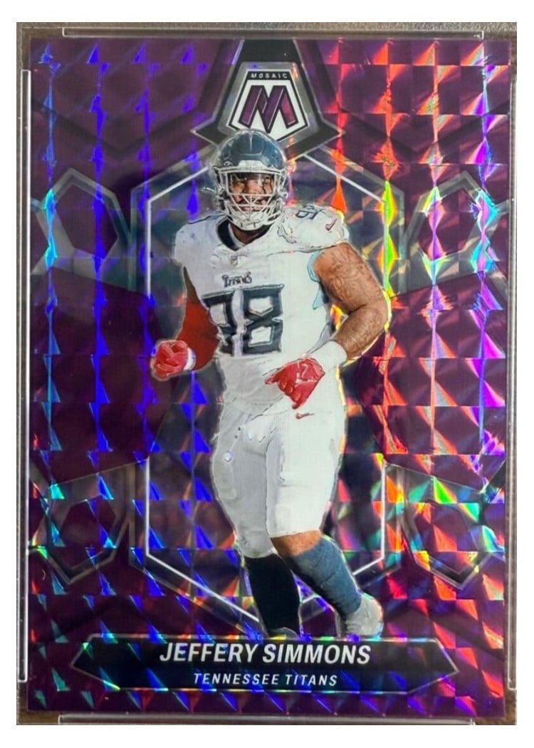 2024 Panini Mosaic Base Set Jeffery Simmons #215 card