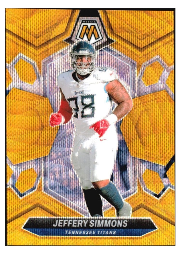 2024 Panini Mosaic Base Set Jeffery Simmons #215 card