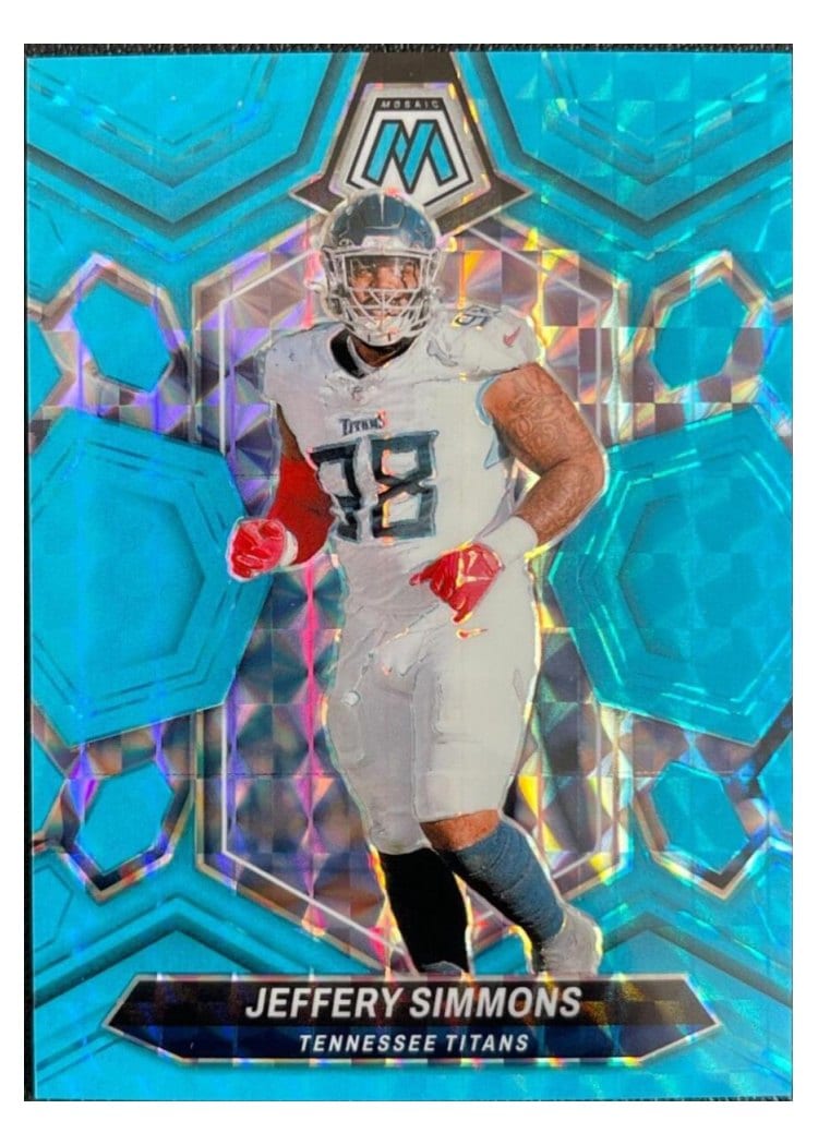 2024 Panini Mosaic Base Set Jeffery Simmons #215 card
