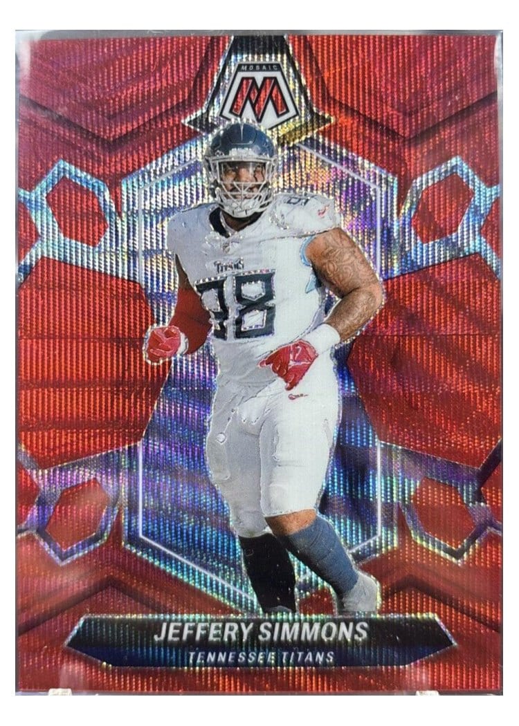 2024 Panini Mosaic Base Set Jeffery Simmons #215 card