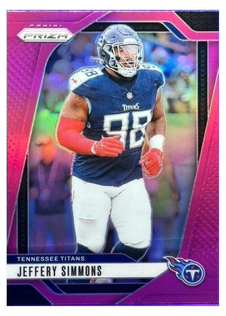 2024 Panini Prizm Base Set Jeffery Simmons #282 card