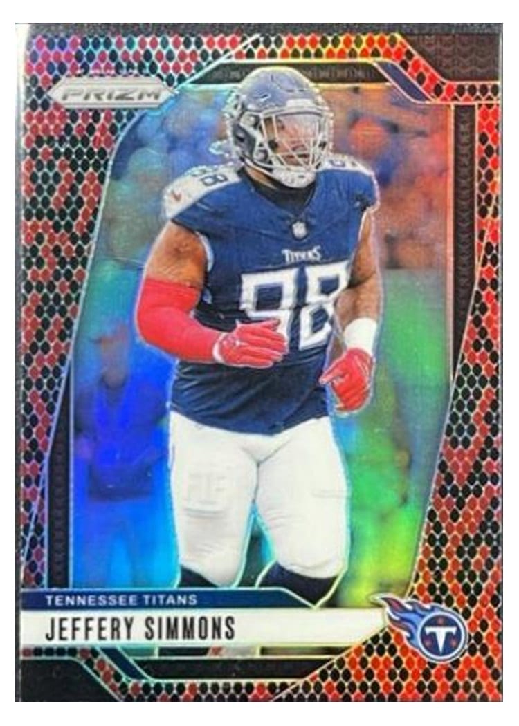 2024 Panini Prizm Base Set Jeffery Simmons #282 card