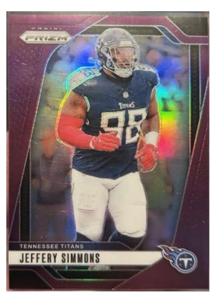 2024 Panini Prizm Base Set Jeffery Simmons #282 card