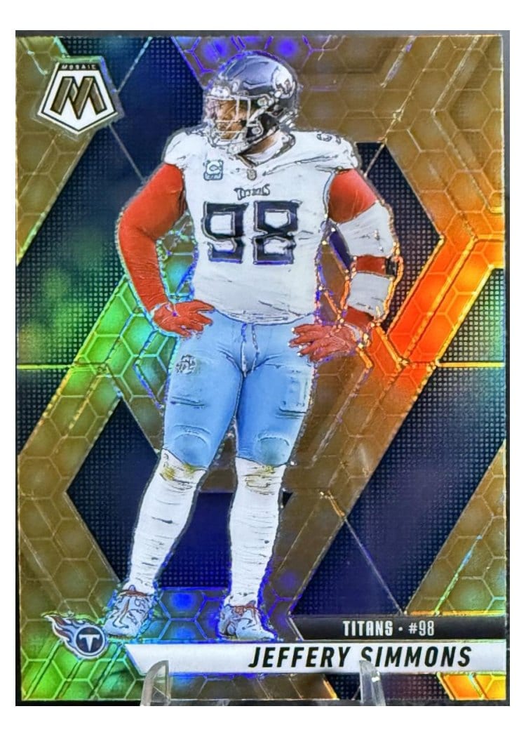 2025 Panini Mosaic Base Set Jeffery Simmons #81 card