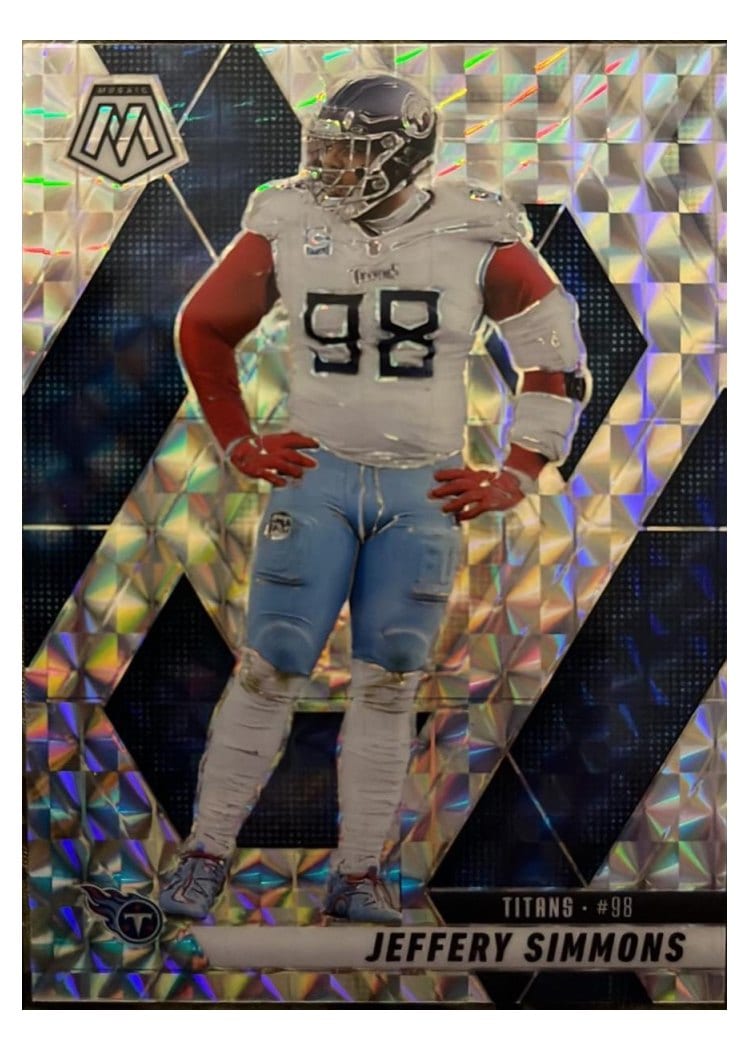 2025 Panini Mosaic Base Set Jeffery Simmons #81 card