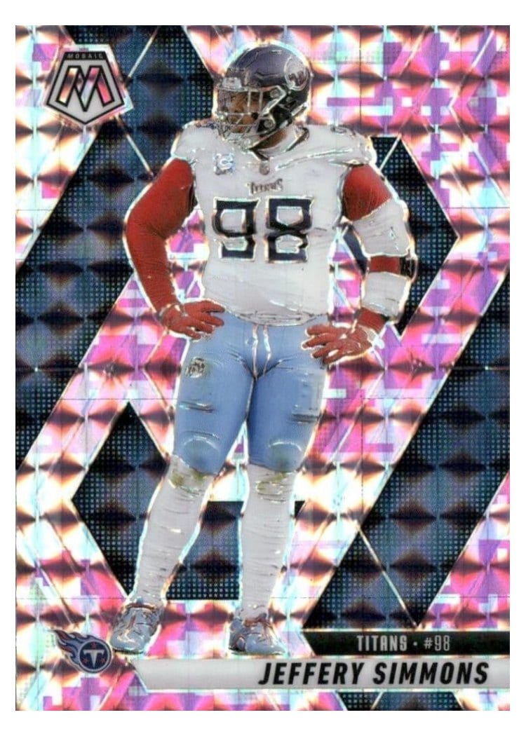 2025 Panini Mosaic Base Set Jeffery Simmons #81 card
