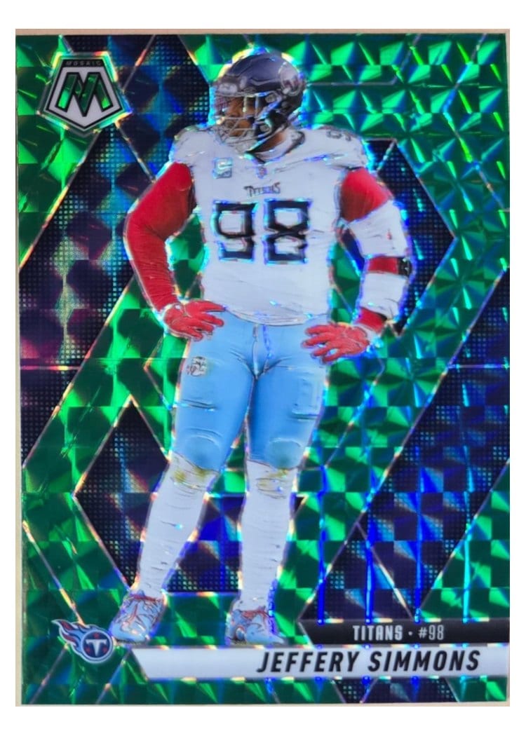 2025 Panini Mosaic Base Set Jeffery Simmons #81 card