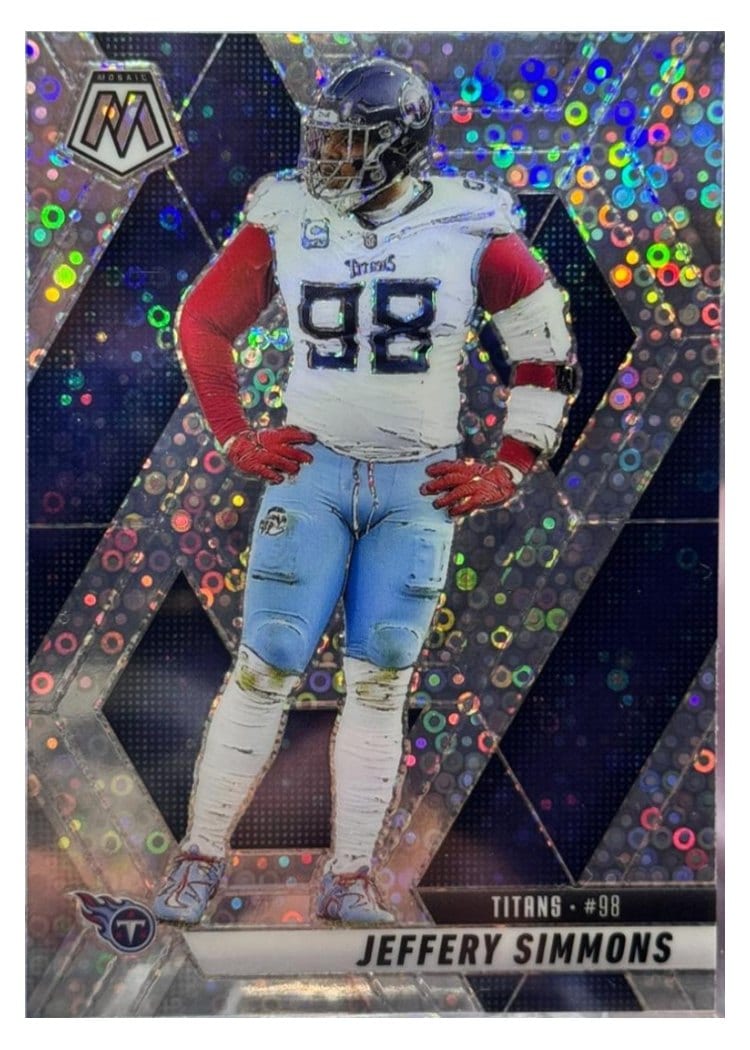 2025 Panini Mosaic Base Set Jeffery Simmons #81 card