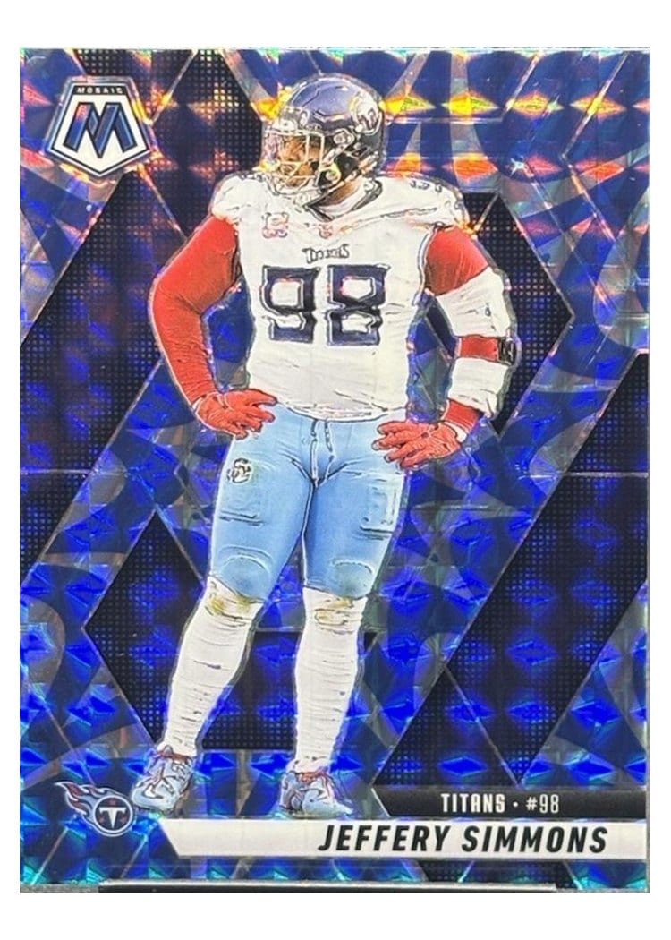 2025 Panini Mosaic Base Set Jeffery Simmons #81 card