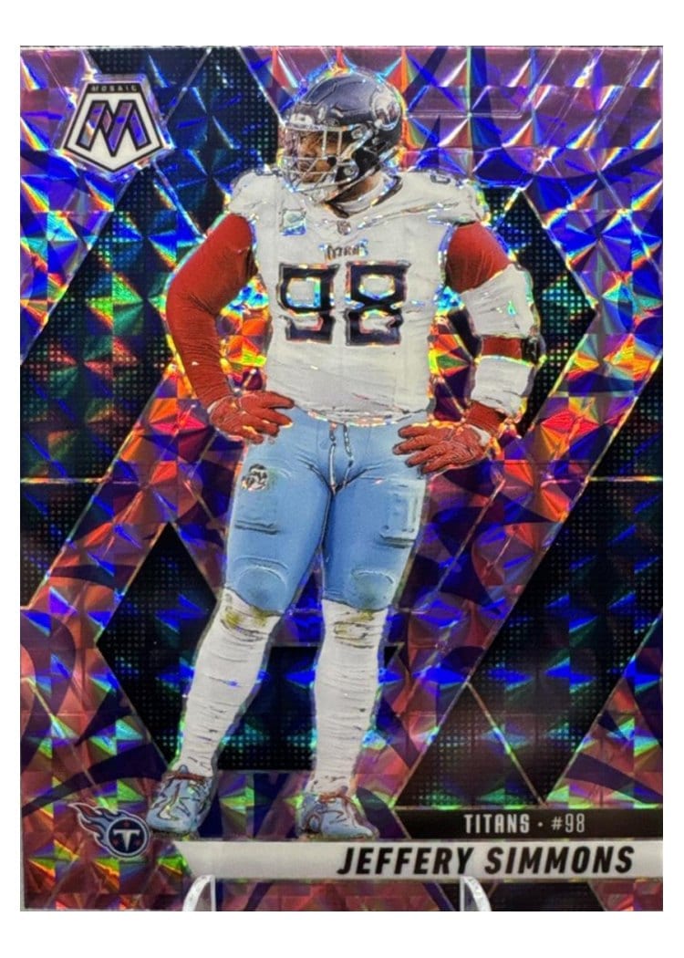 2025 Panini Mosaic Base Set Jeffery Simmons #81 card