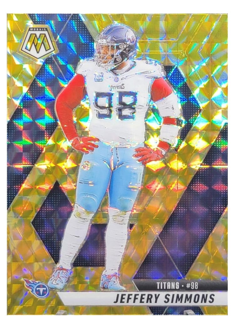 2025 Panini Mosaic Base Set Jeffery Simmons #81 card