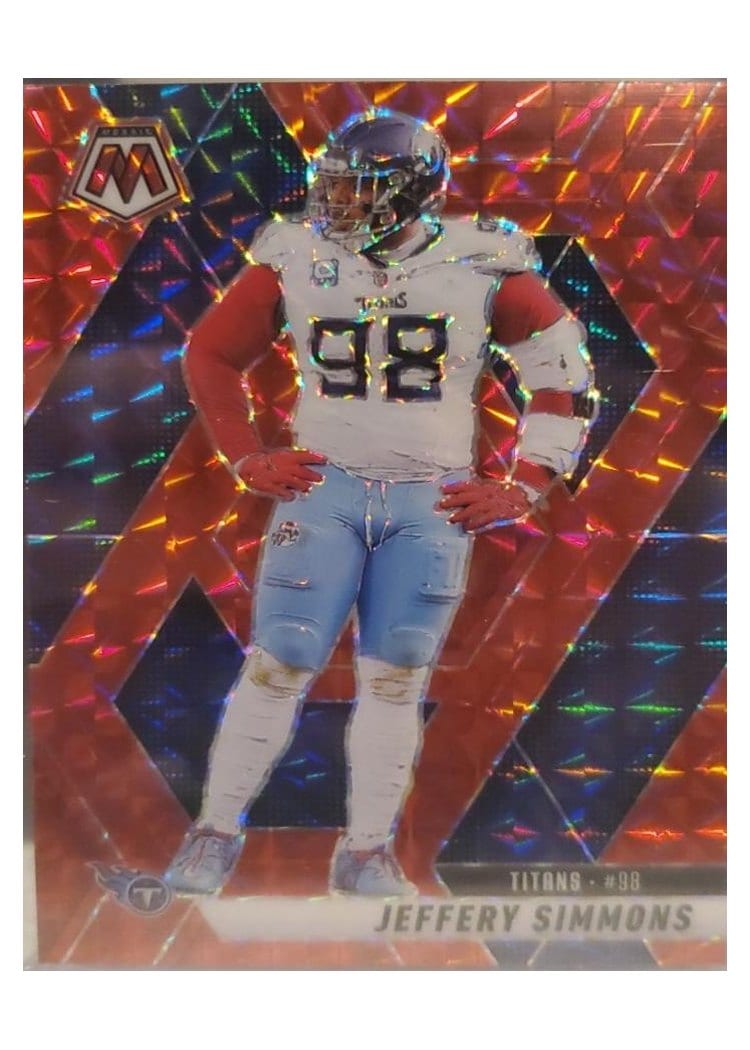 2025 Panini Mosaic Base Set Jeffery Simmons #81 card