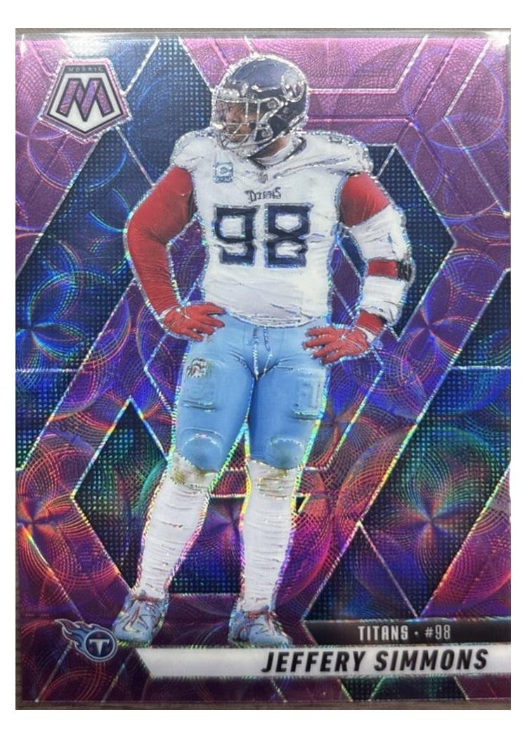 2025 Panini Mosaic Base Set Jeffery Simmons #81 card