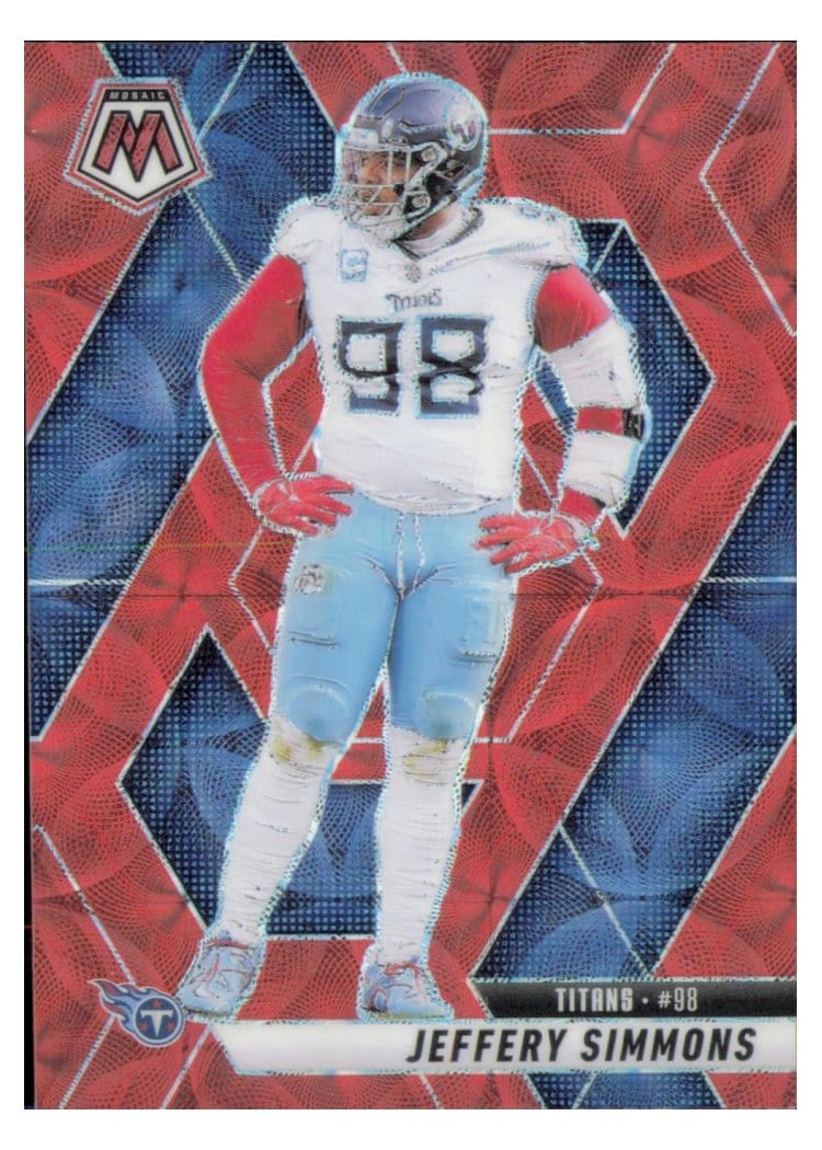 2025 Panini Mosaic Base Set Jeffery Simmons #81 card