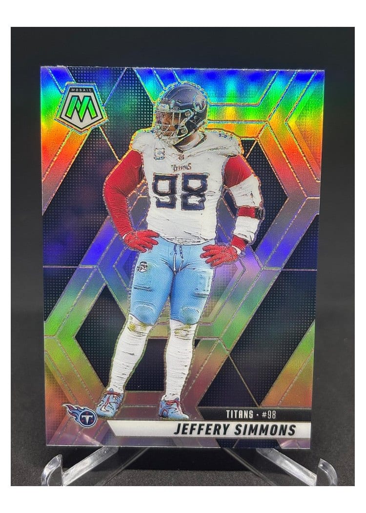 2025 Panini Mosaic Base Set Jeffery Simmons #81 card