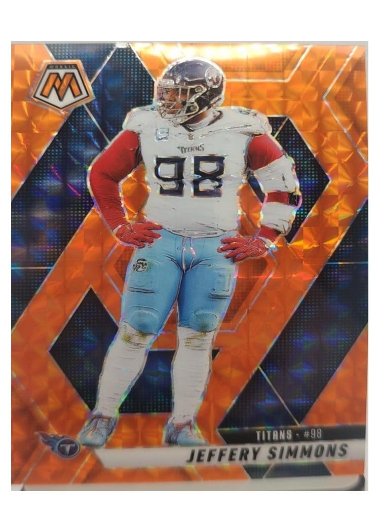 2025 Panini Mosaic Base Set Jeffery Simmons #81 card