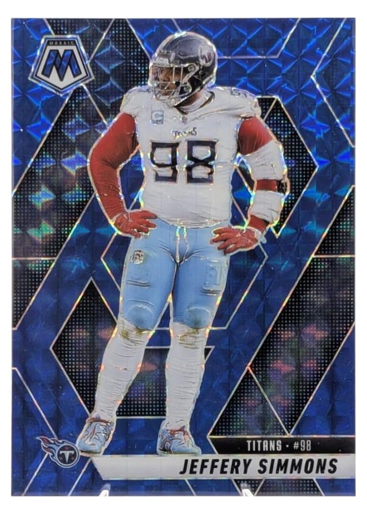 2025 Panini Mosaic Base Set Jeffery Simmons #81 card