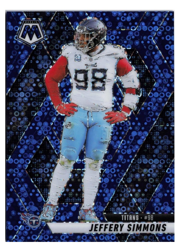2025 Panini Mosaic Base Set Jeffery Simmons #81 card