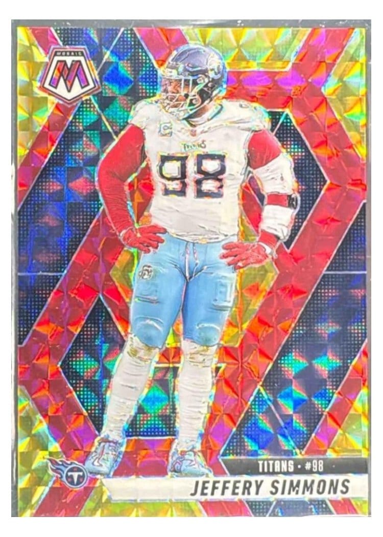 2025 Panini Mosaic Base Set Jeffery Simmons #81 card