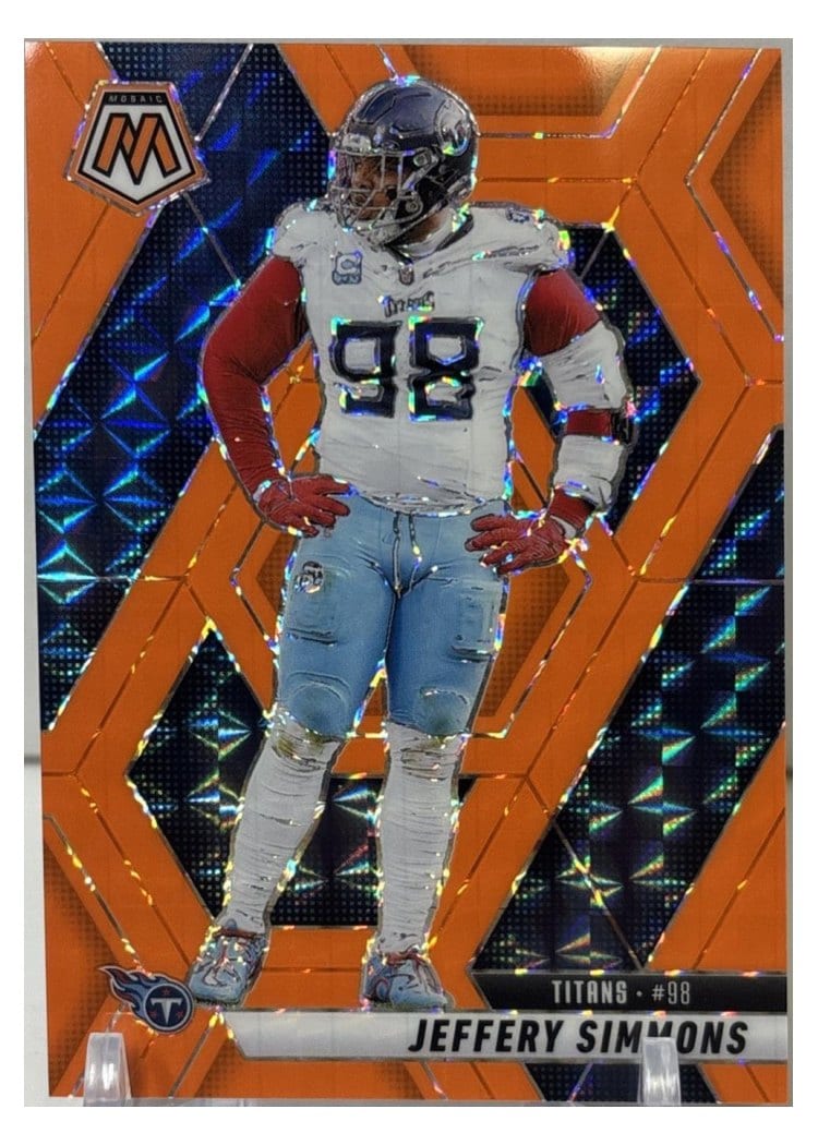 2025 Panini Mosaic Base Set Jeffery Simmons #81 card