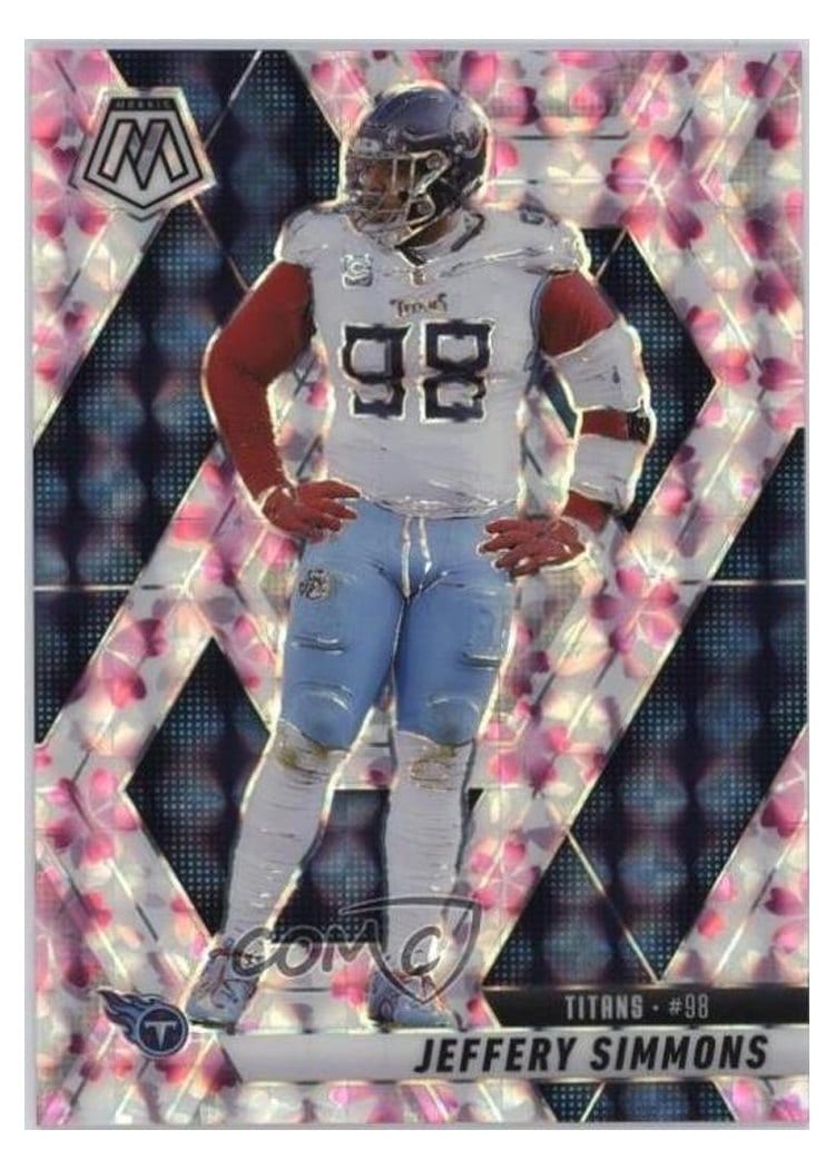 2025 Panini Mosaic Base Set Jeffery Simmons #81 card