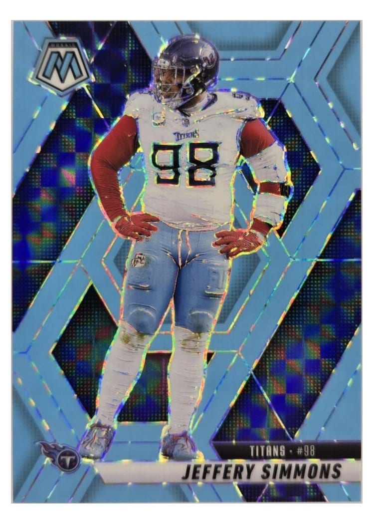 2025 Panini Mosaic Base Set Jeffery Simmons #81 card