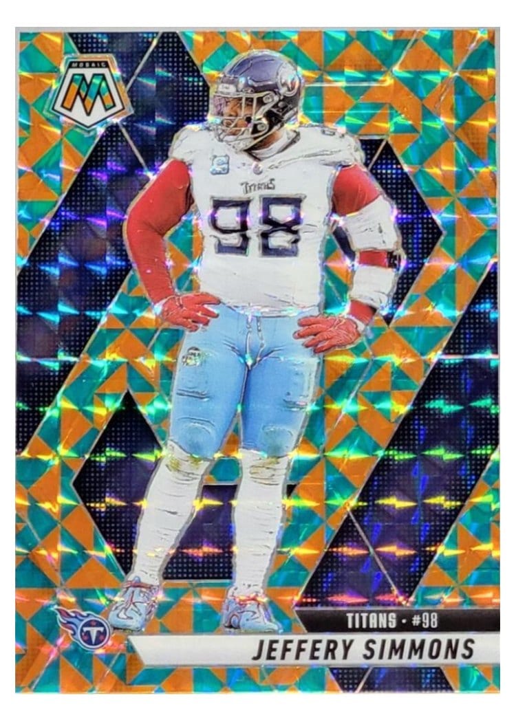2025 Panini Mosaic Base Set Jeffery Simmons #81 card