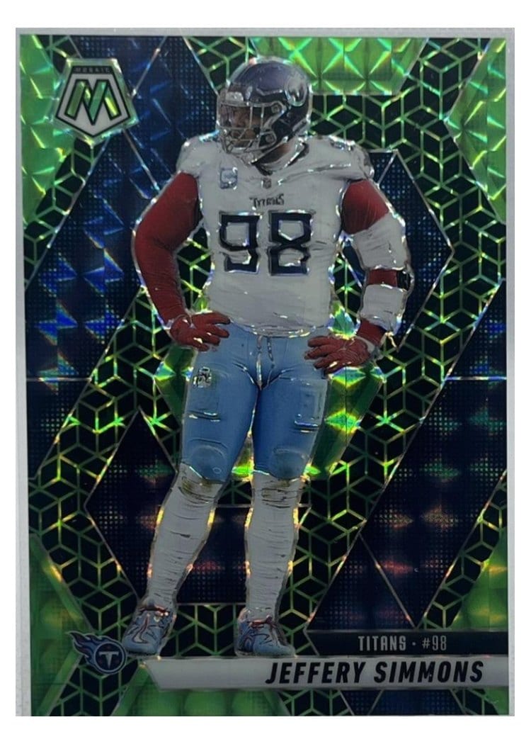 2025 Panini Mosaic Base Set Jeffery Simmons #81 card