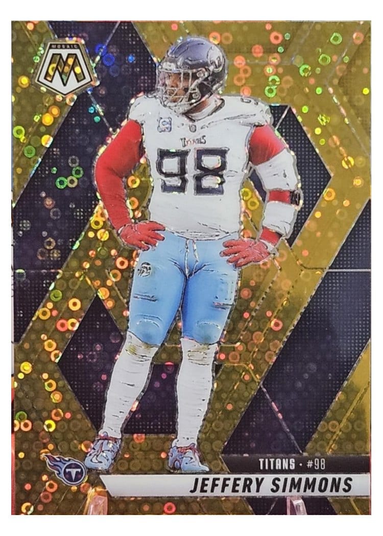 2025 Panini Mosaic Base Set Jeffery Simmons #81 card
