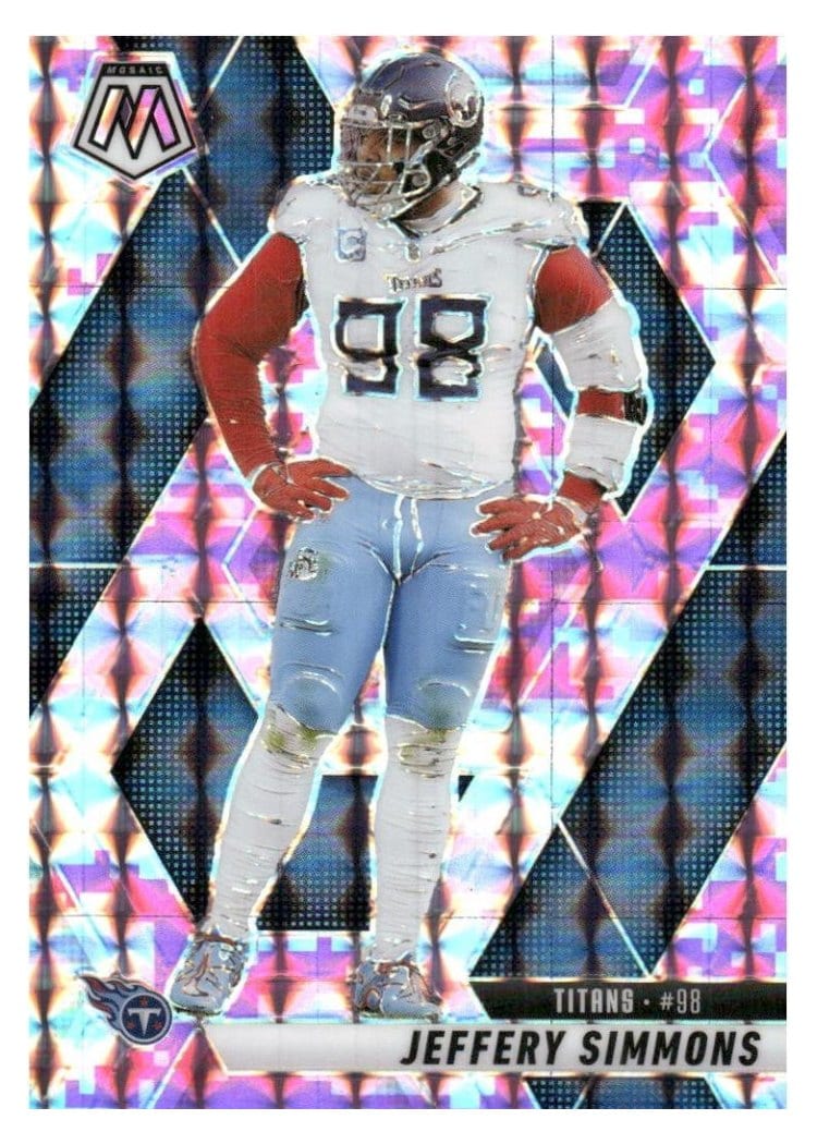 2025 Panini Mosaic Base Set Jeffery Simmons #81 card