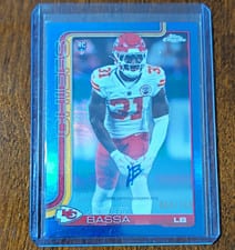 2025 Topps Chrome Retail Rookie Autographs Jeffrey Bassa #RRA-JBAS card