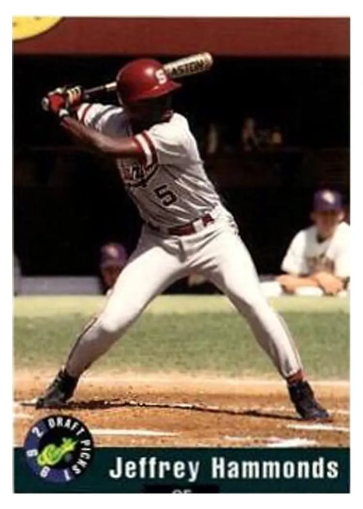 1992 Classic Draft Picks Jeffrey Hammonds #4 card
