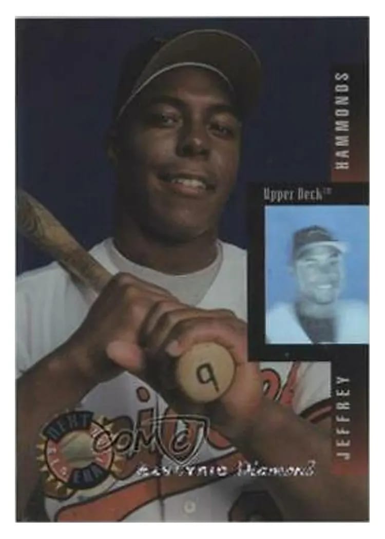 1994 Upper Deck Next Generation Jeffrey Hammonds Electric Diamond #7