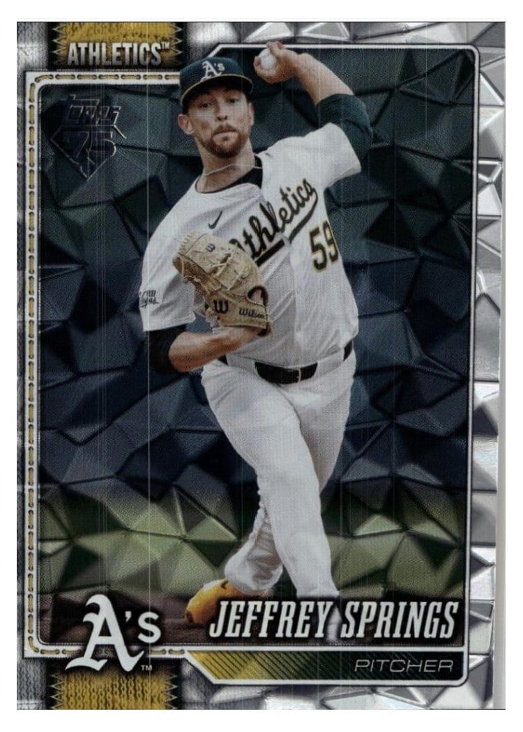 2026 Topps Base Set Jeffrey Springs #87 card