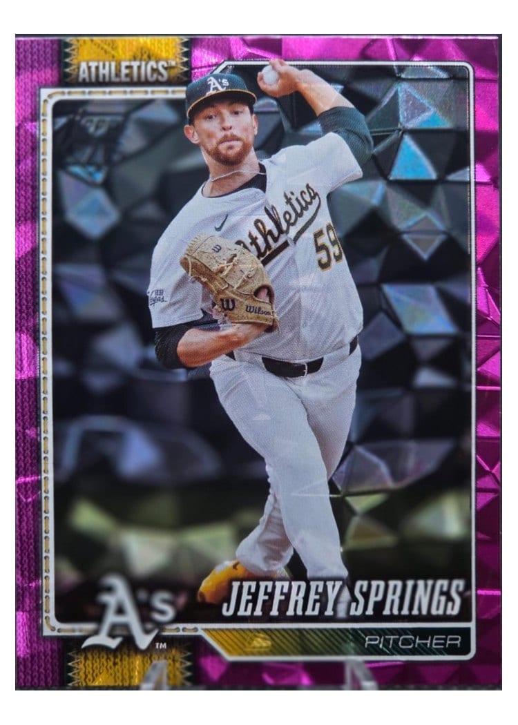 2026 Topps Base Set Jeffrey Springs #87 card