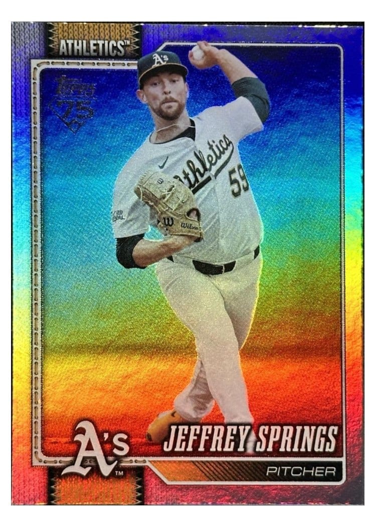 2026 Topps Base Set Jeffrey Springs #87 card