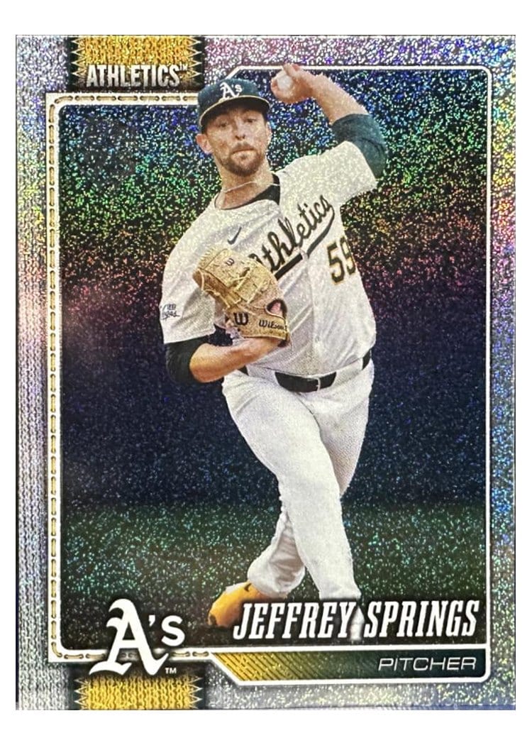 2026 Topps Base Set Jeffrey Springs #87 card
