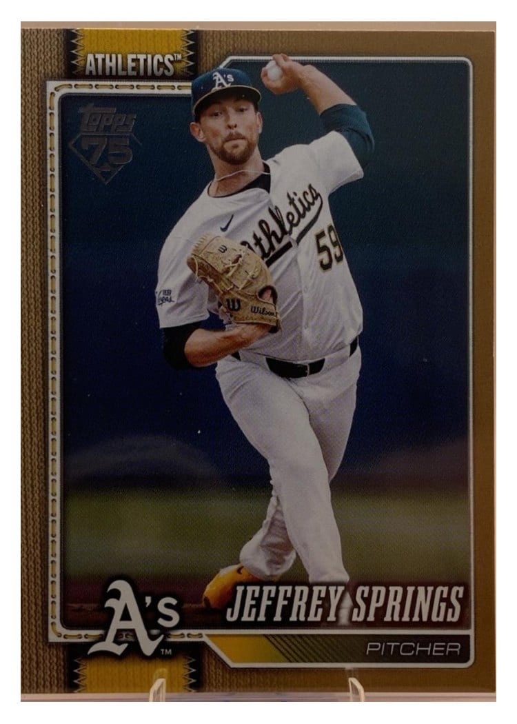 2026 Topps Base Set Jeffrey Springs #87 card