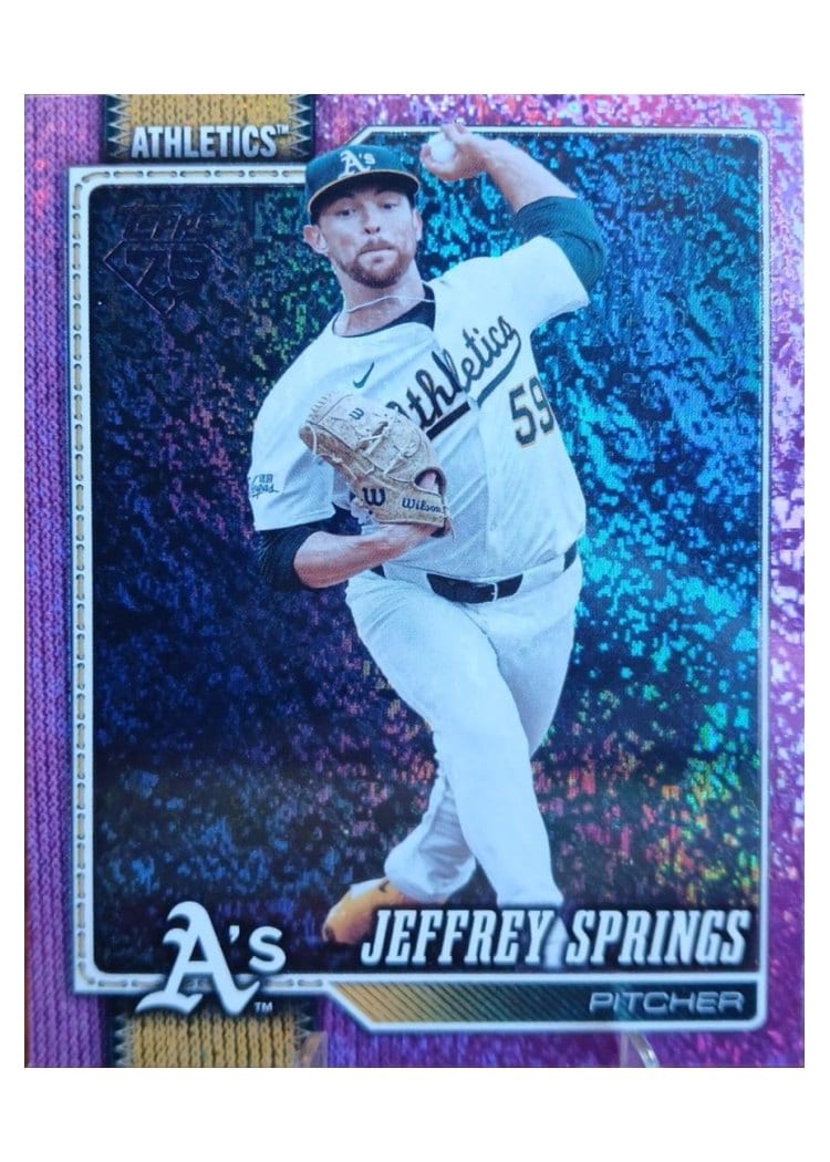 2026 Topps Base Set Jeffrey Springs #87 card