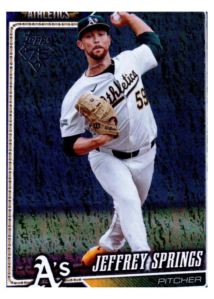 2026 Topps Base Set Jeffrey Springs #87 card