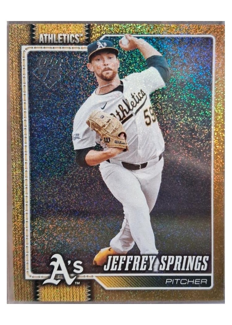 2026 Topps Base Set Jeffrey Springs #87 card