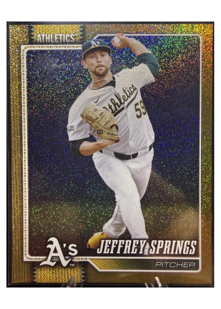 2026 Topps Base Set Jeffrey Springs #87 card