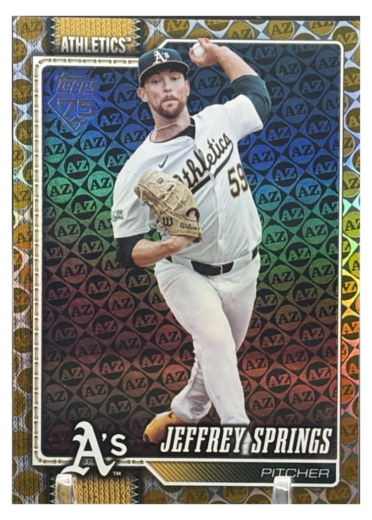 2026 Topps Base Set Jeffrey Springs #87 card