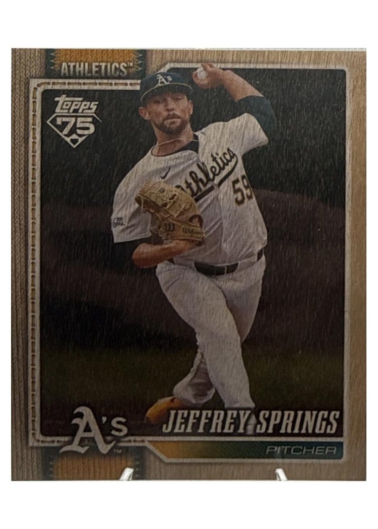 2026 Topps Base Set Jeffrey Springs #87 card