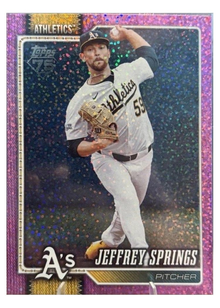 2026 Topps Base Set Jeffrey Springs #87 card