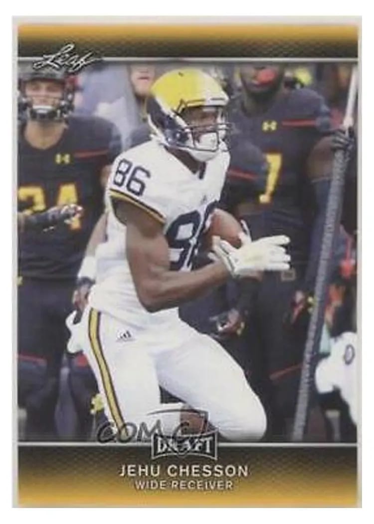 2017 Leaf Draft Jehu Chesson #35 card
