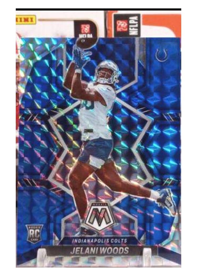 2022 Panini Mosaic Base Set Jelani Woods #358 card
